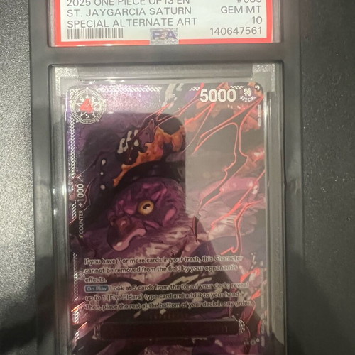 Five Elders Gorosei OP13 PSA 10 Sequential Demon Alternate Art Cards