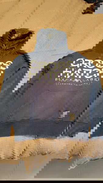 Φούτερ Crosshatch με κουκούλα