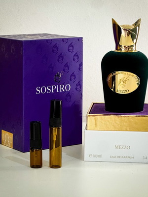 Sospiro Mezzo Tester Eau de Parfum 5ml new, decanted authentic