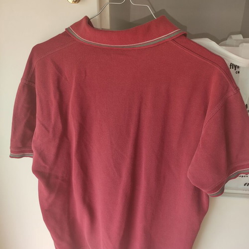 Set of 2 men's polo shirts Glou Premium navy blue and Joxx burgundy used