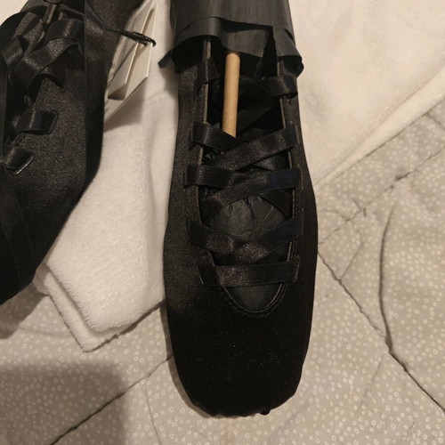 Saten Zara ballerinas new, black, size 40