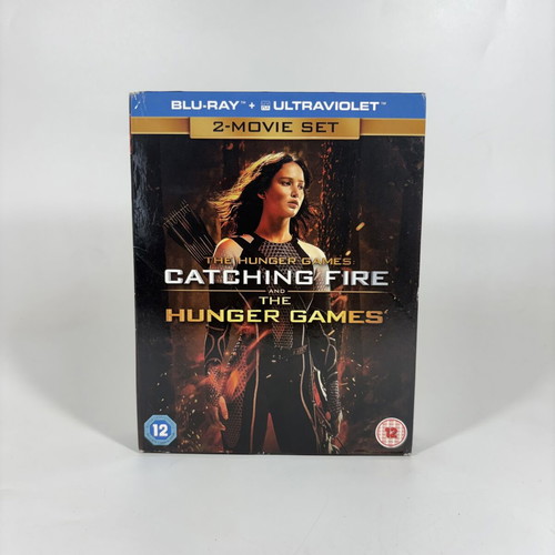 The Hunger Games Catching Fire and The Hunger Games 2-Movie Set Blu-ray like new with subtitles