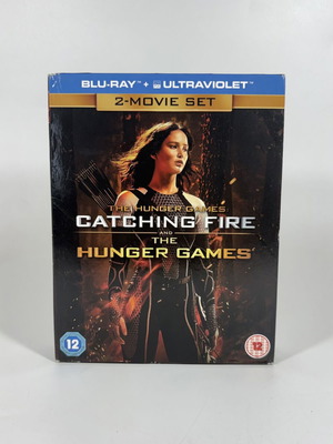 The Hunger Games Catching Fire and The Hunger Games 2-Movie Set Blu-ray like new with subtitles