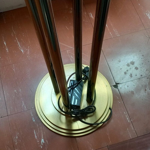 Metal floor lamp like new, height 1.78 m, width 36 cm