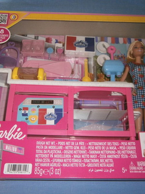 Barbie Καφετέρια HJY19 καινούργιο σετ παιχνιδιού με πλαστελίνη