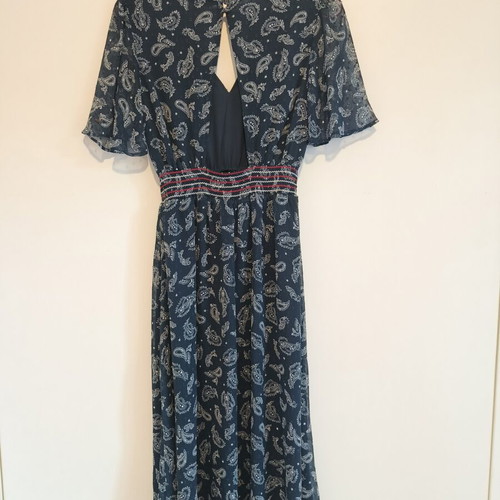 Tommy Jeans blue midi dress XS