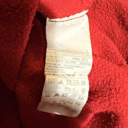 Playlife men's red hoodie sweatshirt, size L