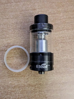 I just S atomizer used with ring for air vent