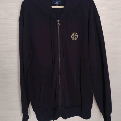 Oxford Company men's hoodie jacket blue like new, size 3XL