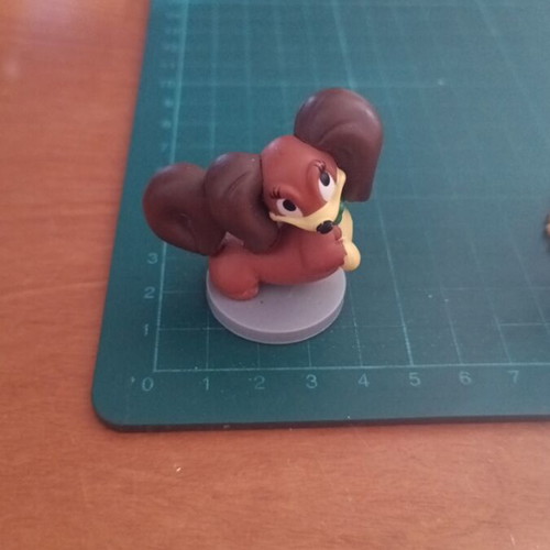 Μικρή φιγούρα PVC Fifi, ο σκύλος της Minnie Mouse, Disney