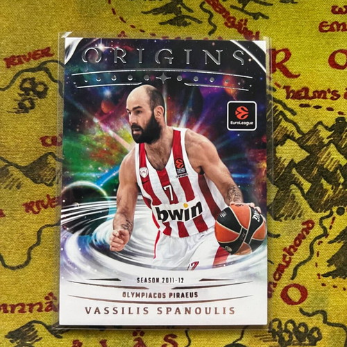 Panini Origins Euroleague 2025-26 Vassilis Spanoulis Base Card #68
