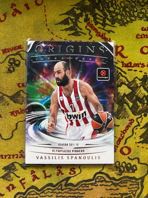 Panini Origins Euroleague 2025-26 Vassilis Spanoulis Base Card #68
