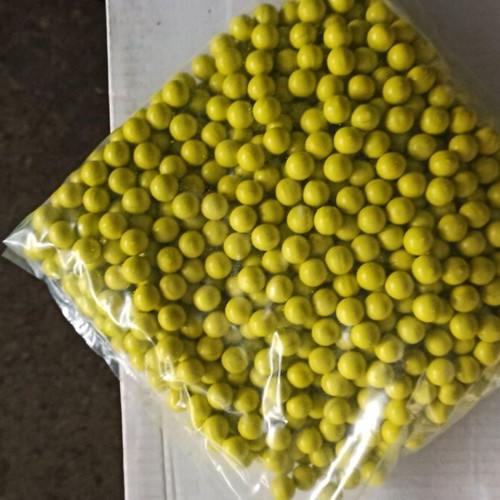 Paintballs 0.50 cal with a problem.