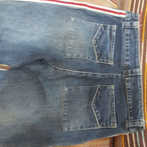 VINTAGE BOOTCUT HIGHWAIST JEANS WITH STRIPE ATHLETIC No 26