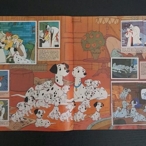 101 Dalmatians Panini Album used