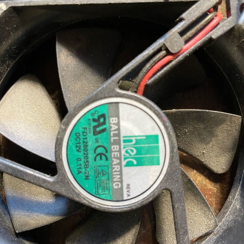 Fans used, various sizes