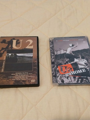 U2 σετ 2 μουσικών DVD με The Joshua Tree και U2 Go Home