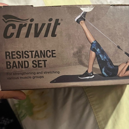 Various fitness tools new with resistance bands and elastic