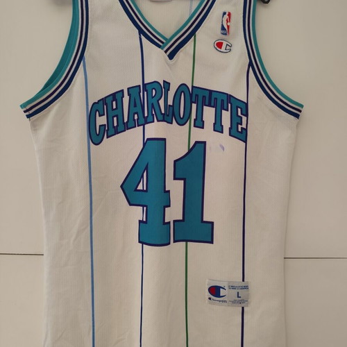 Charlotte Hornets NBA Jersey Glen Rice used, size L