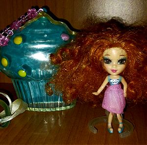2008 Barbie mini B. cupcake locket κουκλιτσα