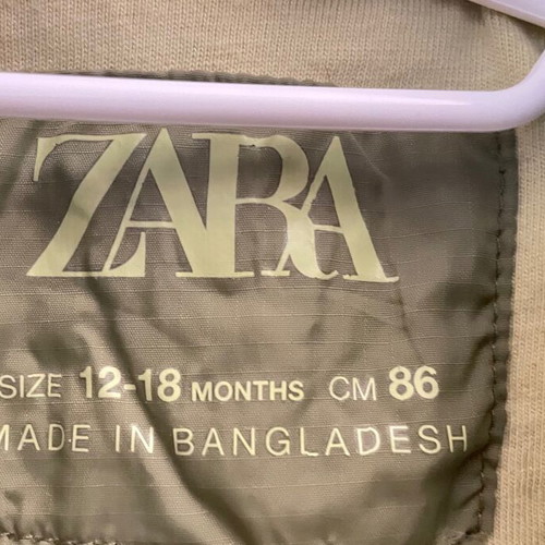 Quilted jacket Zara used for 12-18 months old