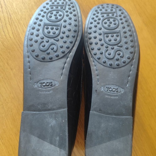 Tod's loafers like new, black, size 37