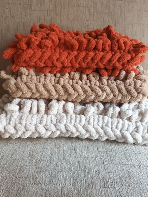 Handmade puffy bags made to order, handheld