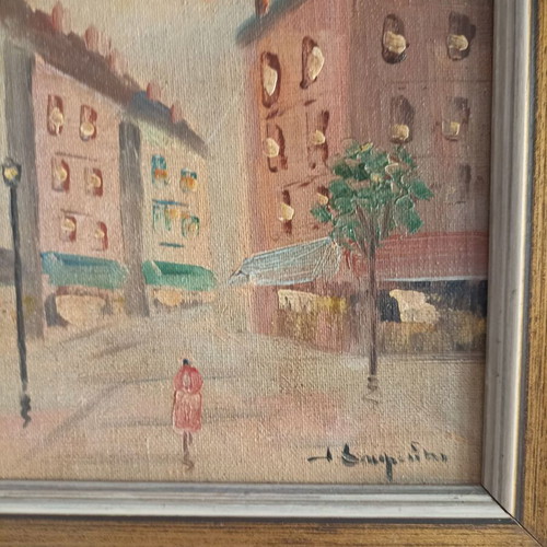I. Douridis painting 32x27 cm