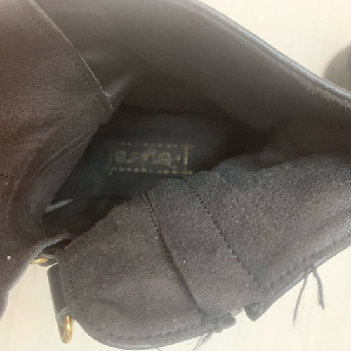 Pargiana ankle boots with studs and fur detail, size 37, like new