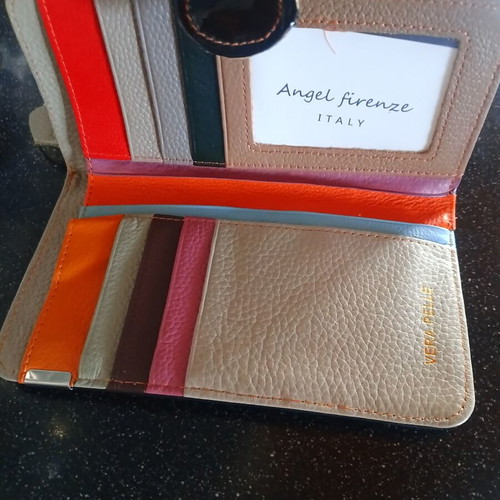 Leather large wallet