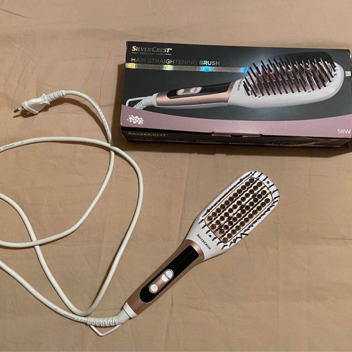 Silvercrest Hair Straightening Brush like new