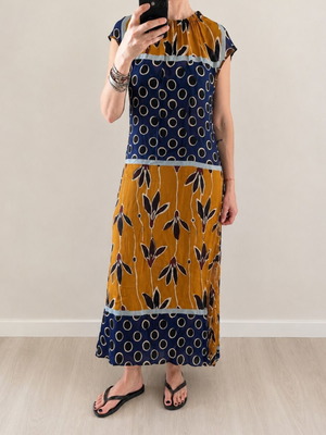 ZARA φόρεμα με print Large