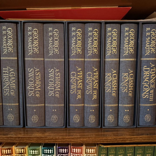 Folio Society A Song of Ice and Fire Complete 1st Printing Set 10 Volumes