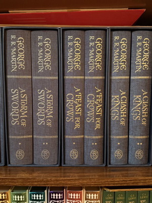 Folio Society A Song of Ice and Fire Complete 1st Printing Set 10 Volumes