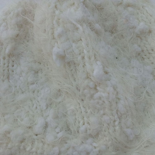 Azadé enfant knitted baby hat like new, winter, cream