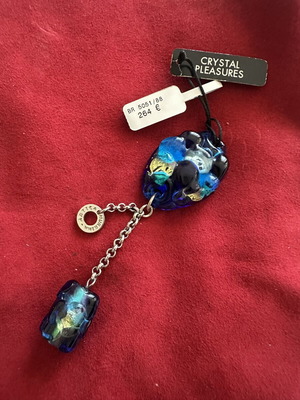 Antica Murrina Veneziana Crystal Pleasures μενταγιόν καινούργιο, γυαλί Murano & Swarovski