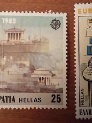 Σφραγίδες Europa Cept 1983 Ελλάς καινούργιες, ασφράγιστες