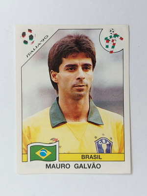 Αυτοκόλλητο Panini Italia '90 No. 196 Mauro Galvao Βραζιλία