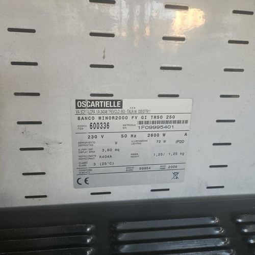 Display fridge three-phase with 2 motors like new
