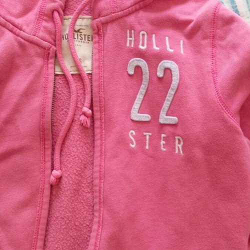 Hollister pink jacket XS like new