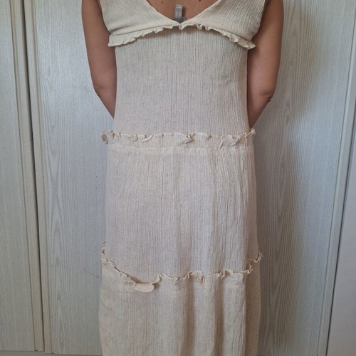Cream dress Asos EU 36 like new