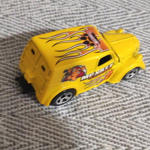 Hot Wheels Ford Anglia Panel Truck toy car used