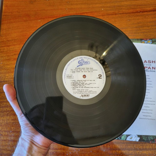 Flash and the Pan Collection 1990 vinyl used, rock