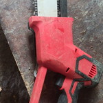 Small battery-powered pruner like new