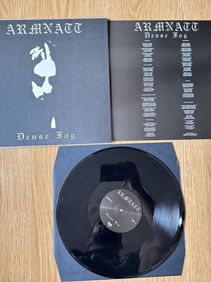 Armnatt Dense Fog black vinyl limited edition new, metal