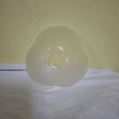 Set of 12 glass lamp replacement parts like new