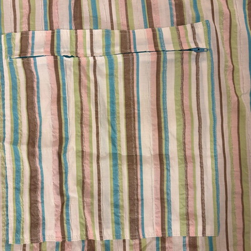 Handmade baby sling with rings like new made of organic cotton