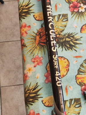 Falcon Hercules Surf 420 fishing rod used, 4.20m, 90g casting power