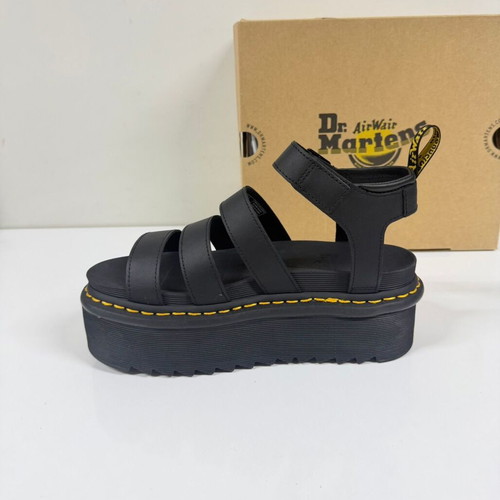 Dr. Martens Blaire Quad Platform Sandals new, black, size 39