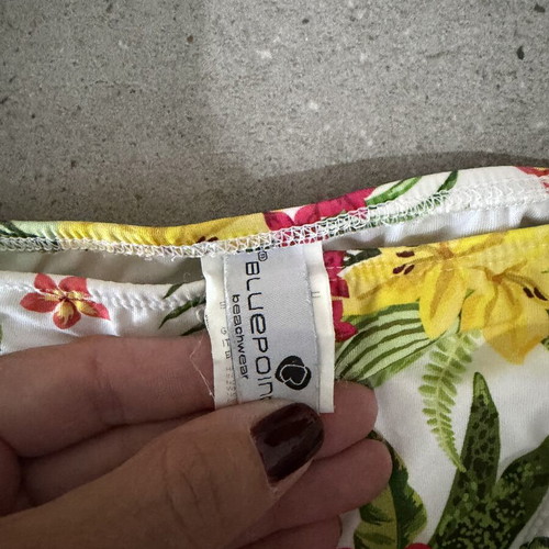 Bluepoint floral swimsuit size 36 like new